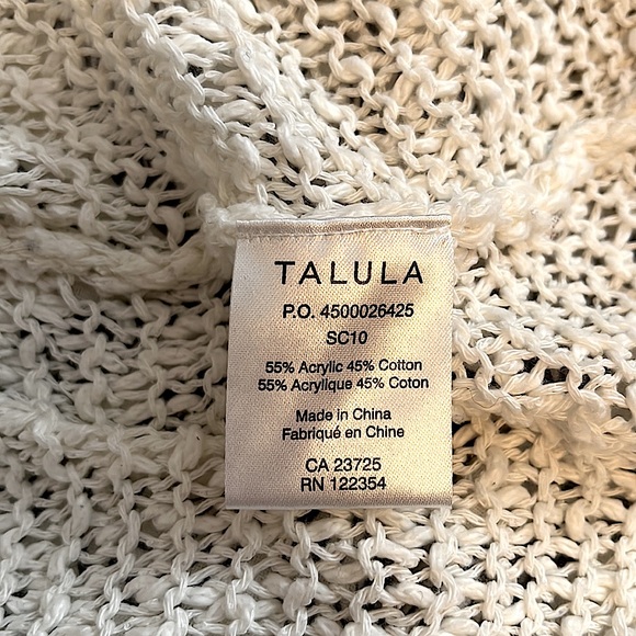 ARITZIA Talula Loose Knit V-Neck Sweater // Size S - Picture 7 of 8